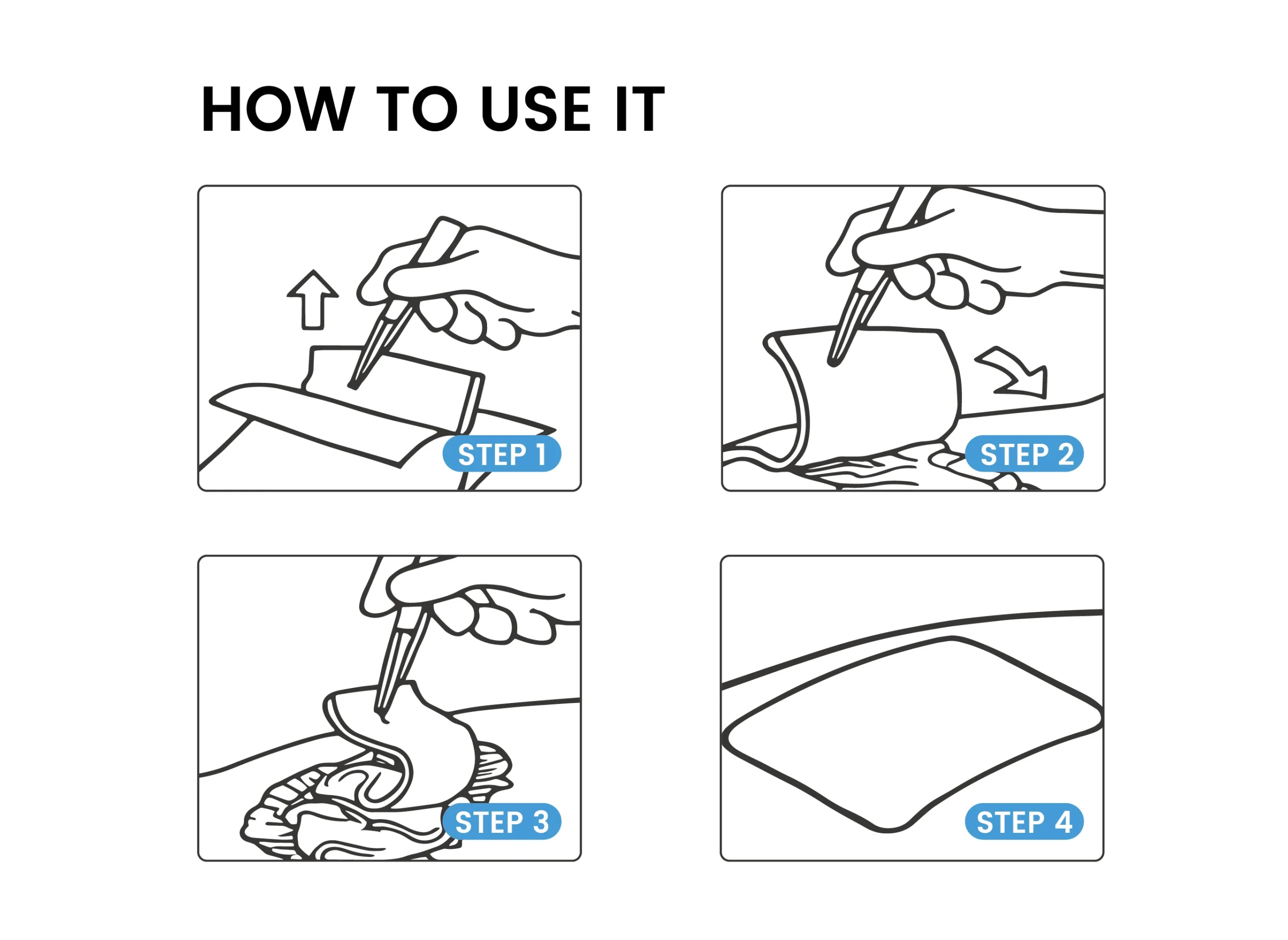How to use Alginate wound dressing