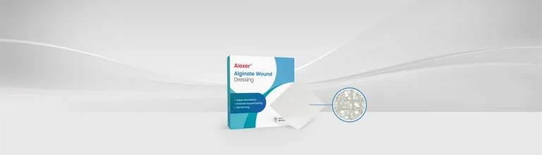 Image of Alexer® Alginate Wound Dressing, SLK Medical OEM/ODM wound dressing manufacturer