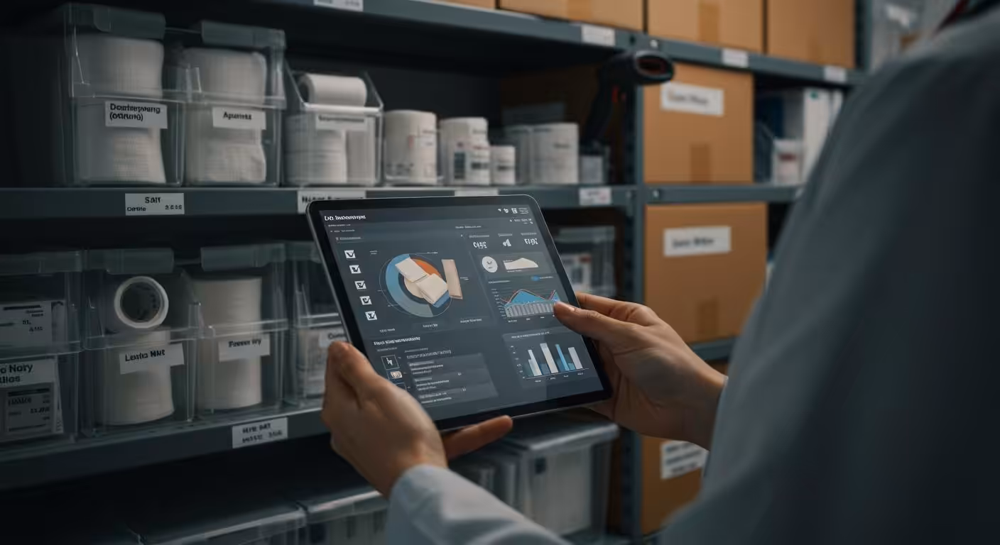 Optimizing medical dressing supplies procurement and inventory management