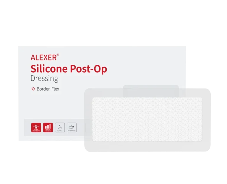 Alexer® Main Image of Silicone Post-Op Dressing -Border Flex, OEM Medical supply