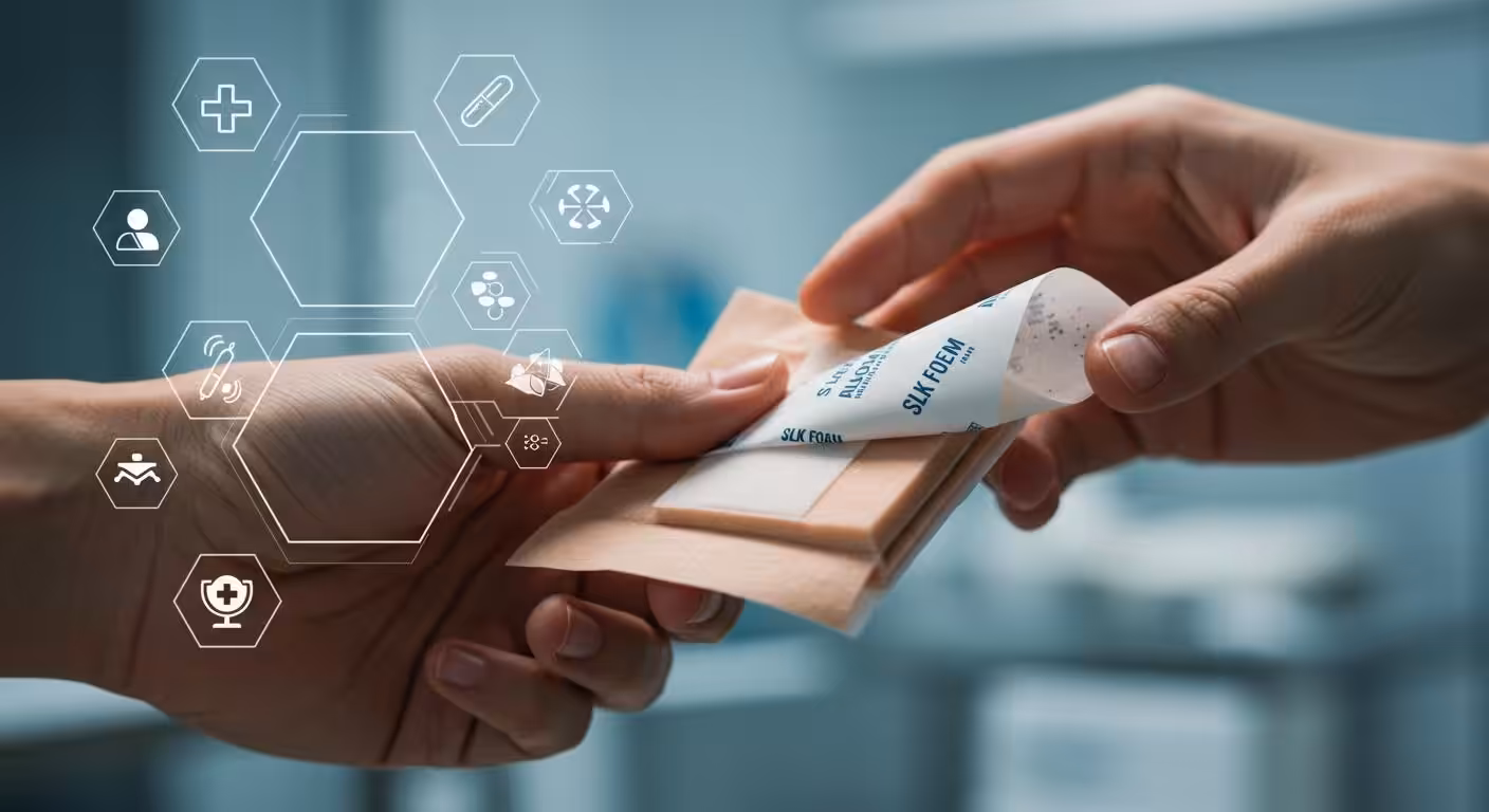 Top 3 reasons dressing medical supplies need SLK foam