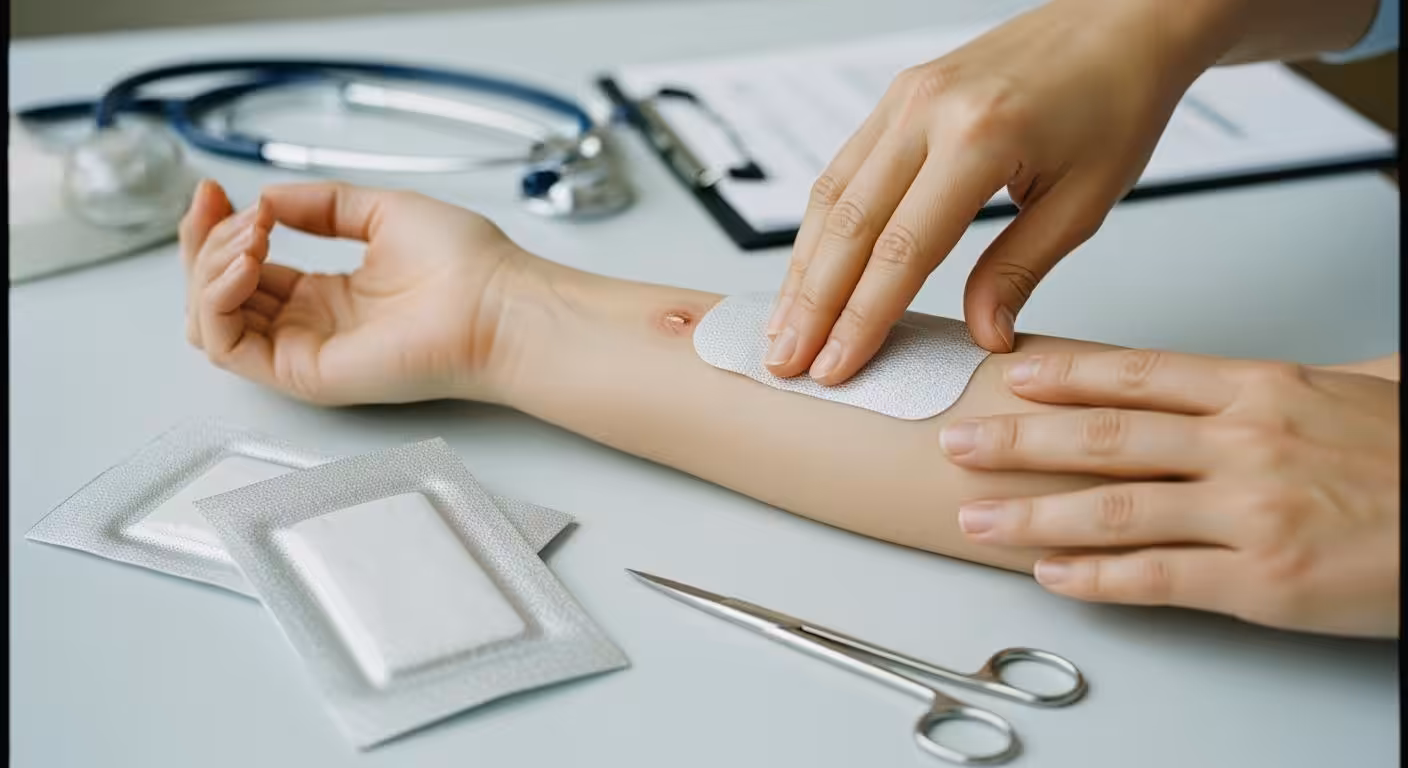 Silver foam dressing applications, benefits, and best practices