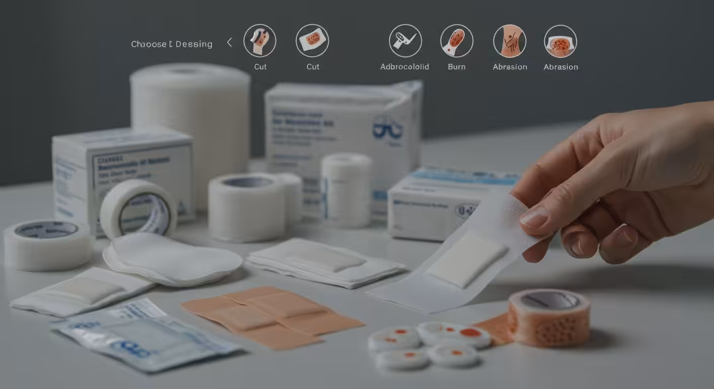 Choosing the Right Medical Dressing Supplies by Wound Type