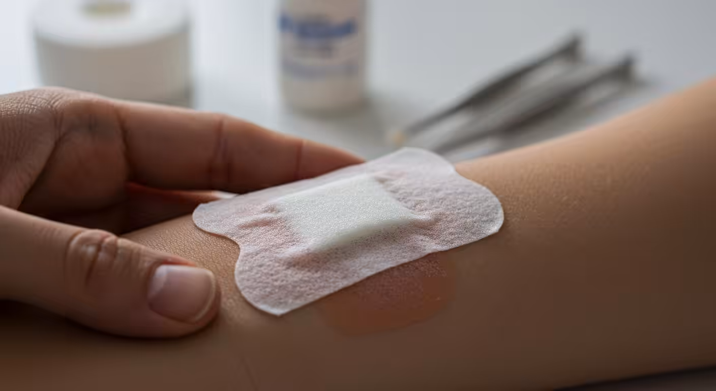 Foam for wound dressing and its healing properties, SLK Medical - advanced wound care manufacturer
