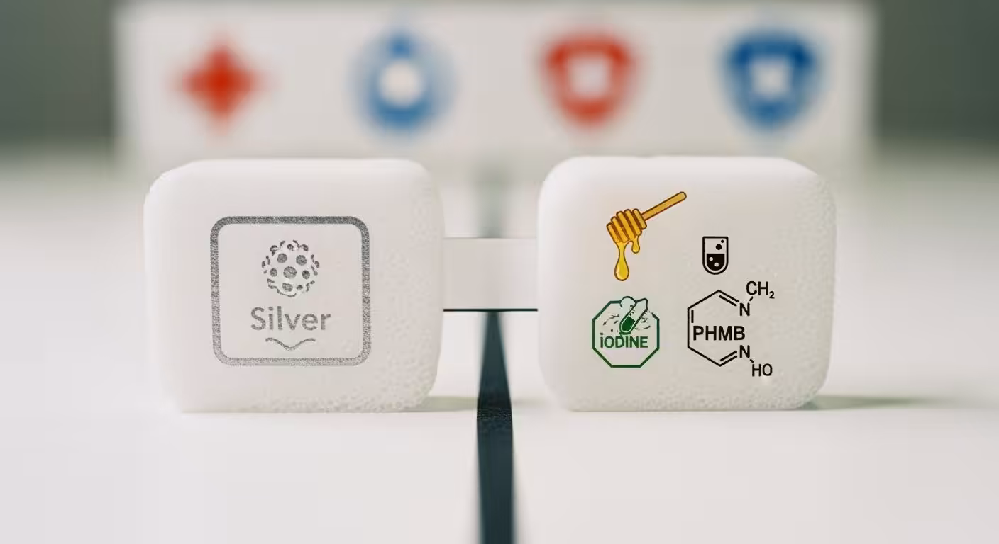 Comparing Antimicrobial Foam Dressings: Silver vs. Other Antimicrobial Agents