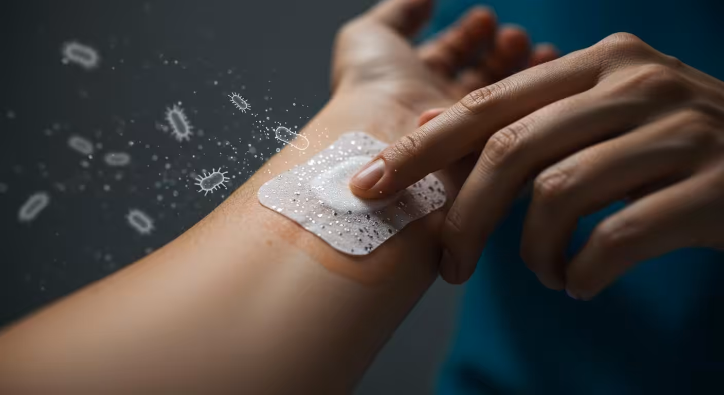 How silver-infused foam dressings combat infection in chronic wounds