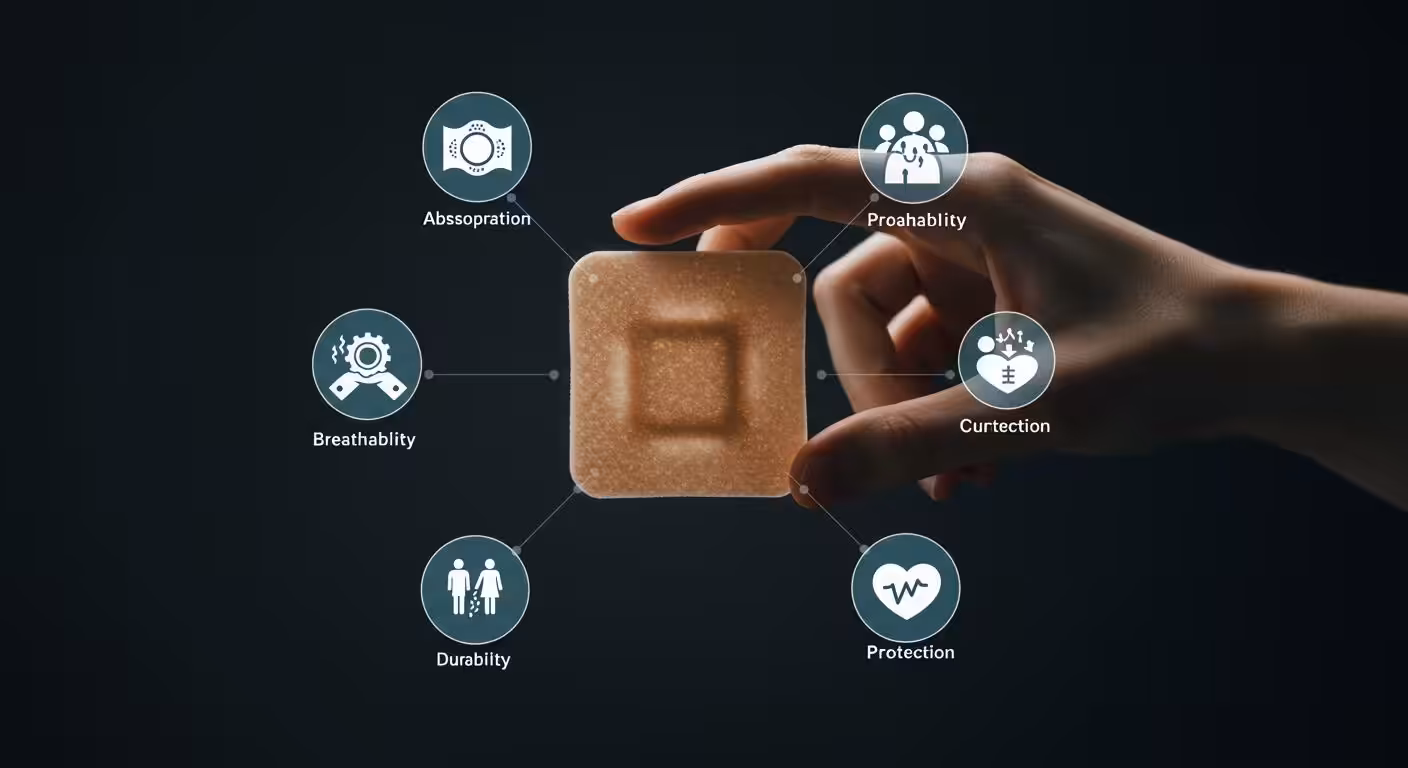 Evaluating Foam Dressings for Purchase: The 5 Key Performance Metrics to Consider.
