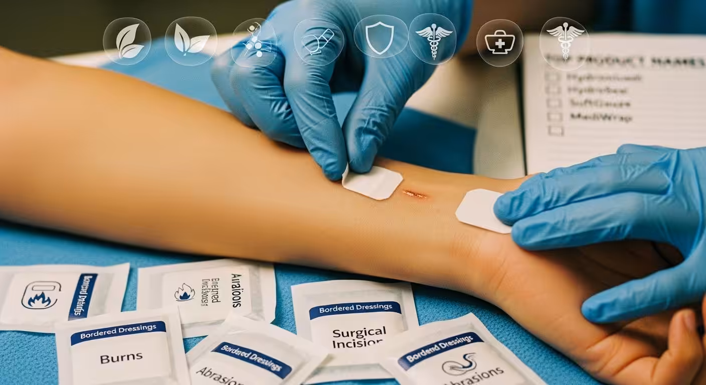 Bordered Dressings: When to Use Them and Top Products for Different Wound Types