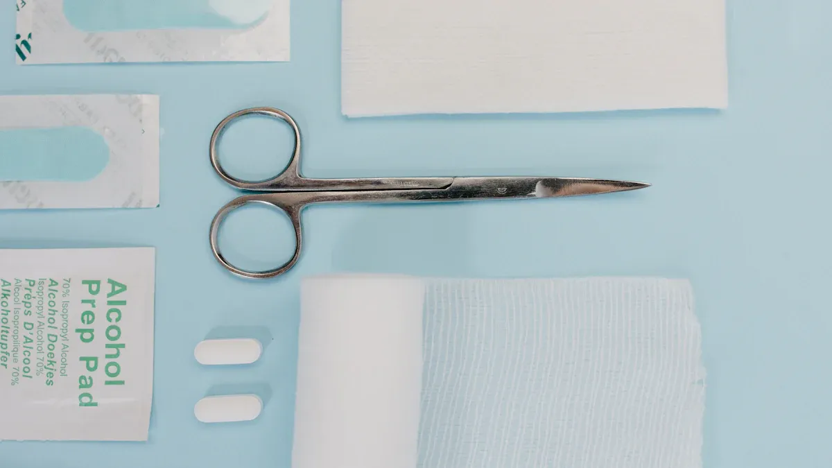 Quick Reference Table for Dressing Medical Supplies
