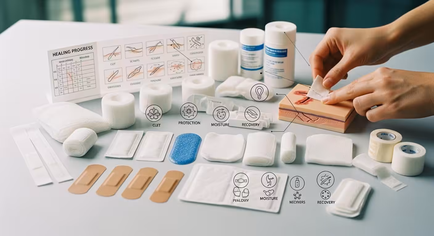 Top 10 Wound Care Dressing Supplies for Different Wound Types and Healing Stages