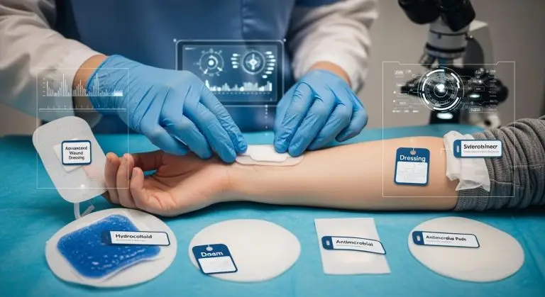 Advanced Medical Dressings: Comparing Materials, Technologies, and Clinical Effectiveness