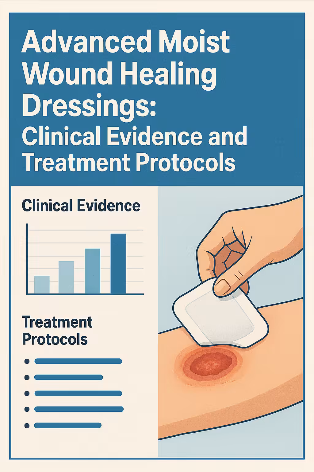 Advanced Moist Wound Healing Dressings: Clinical Evidence and Treatment Protocols