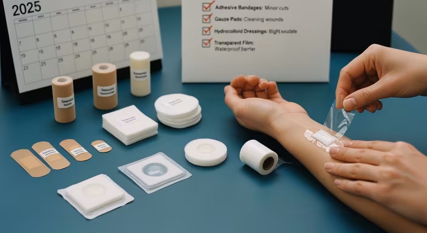 Top Wound Dressing Products and When to Use Each in 2025