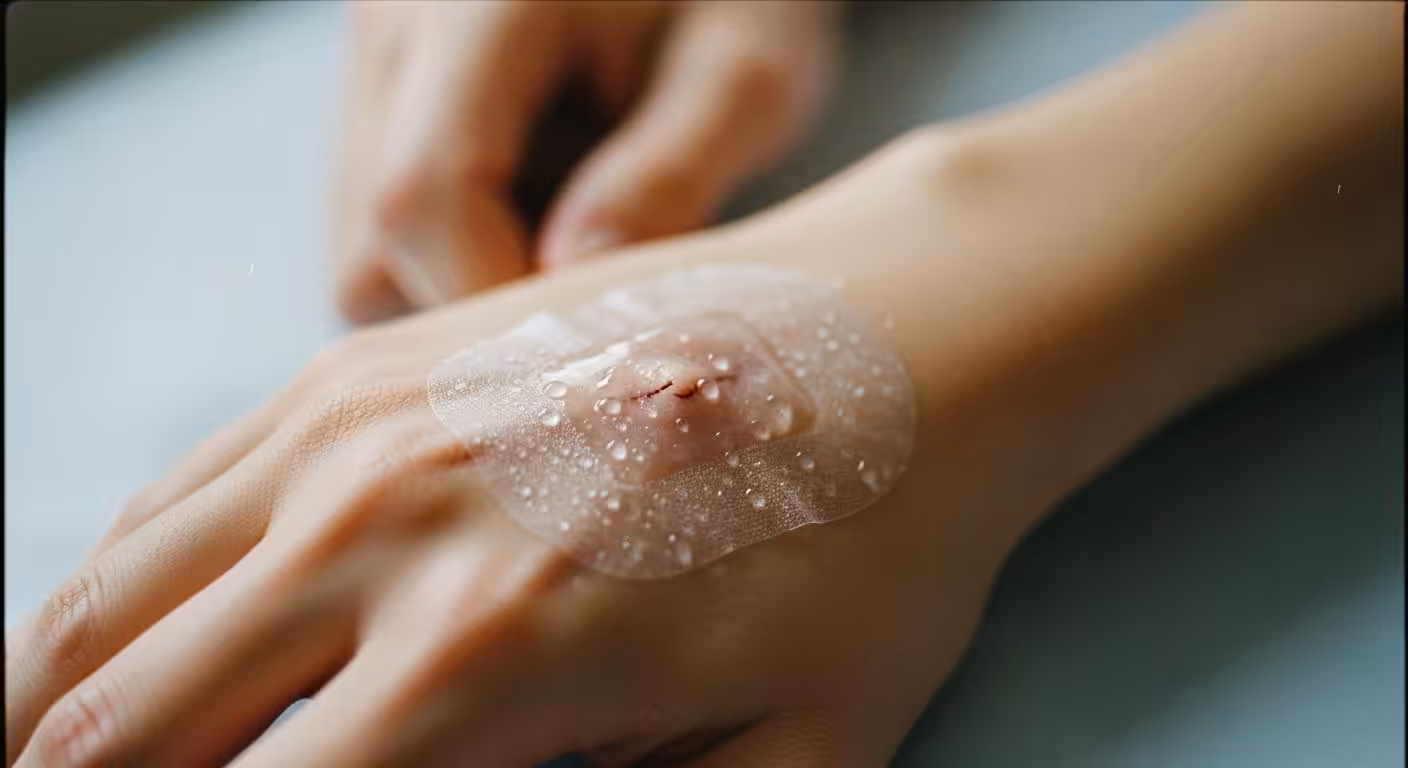 The benefits of transparent waterproof wound dressings