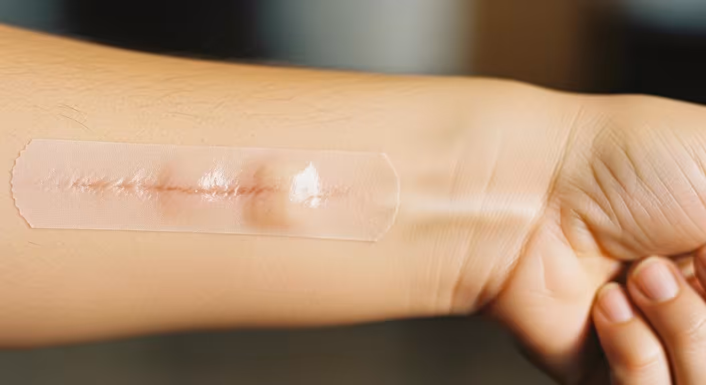 How does silicone scar tape work to improve scar appearance, SLK Medical - OEM Medical supply company