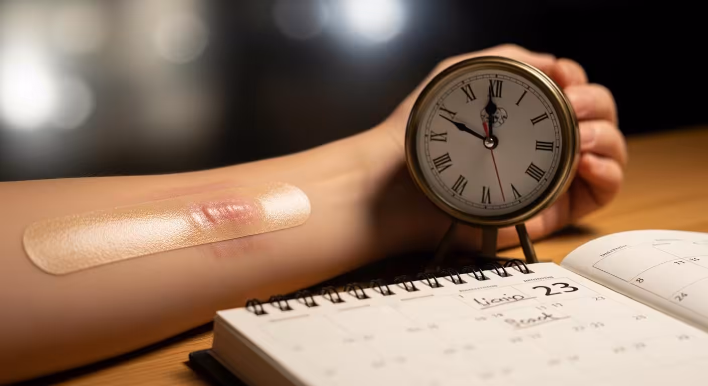 How long to wear silicone scar tape for maximum results