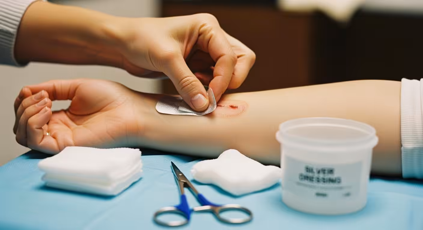 Beginner’s guide to silver dressing for wound care