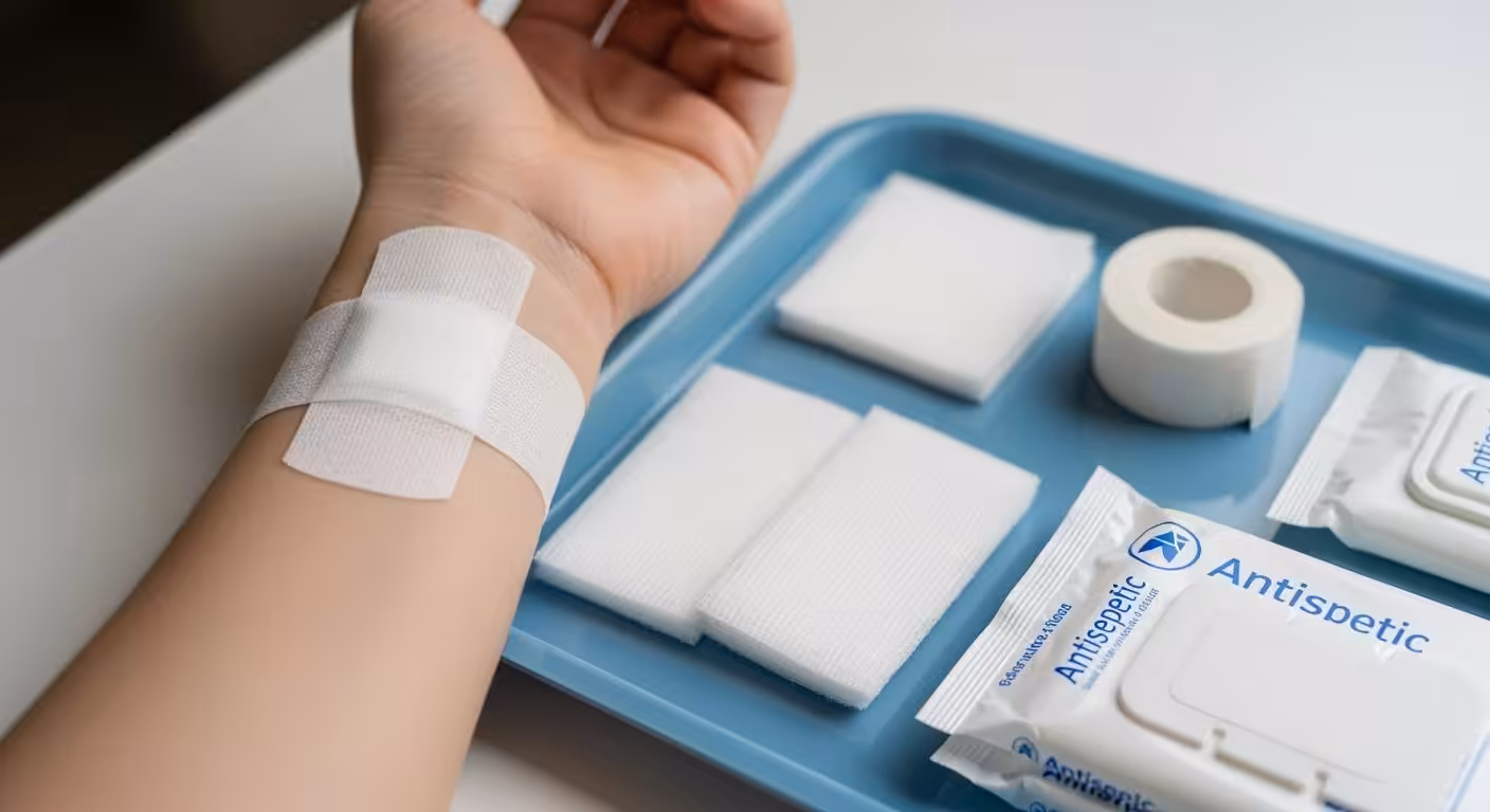 How often should a wound dressing be changed