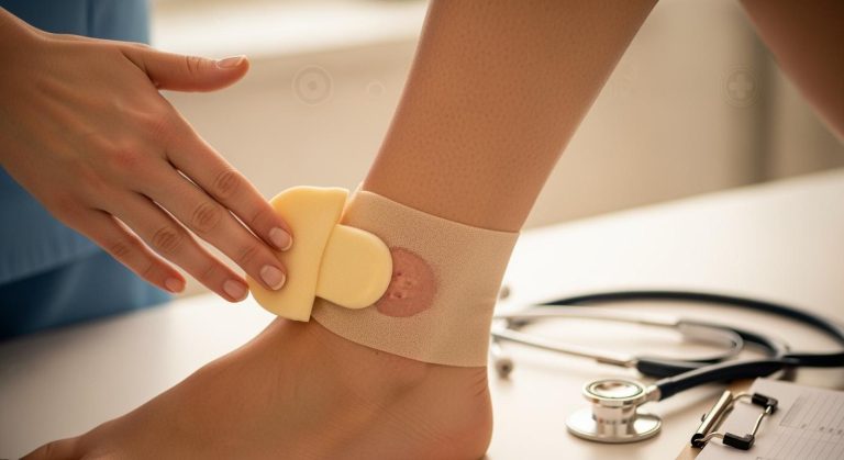 Silicone foam dressing for wound care