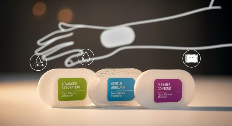 Comparing Top Foam Silicone Border Dressings: Features, Absorption Rates, and Patient Comfort