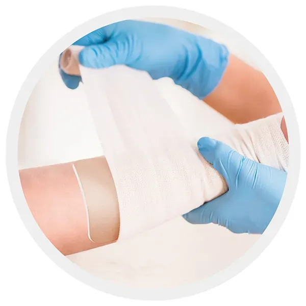 Non Adhesive Foam Dressing