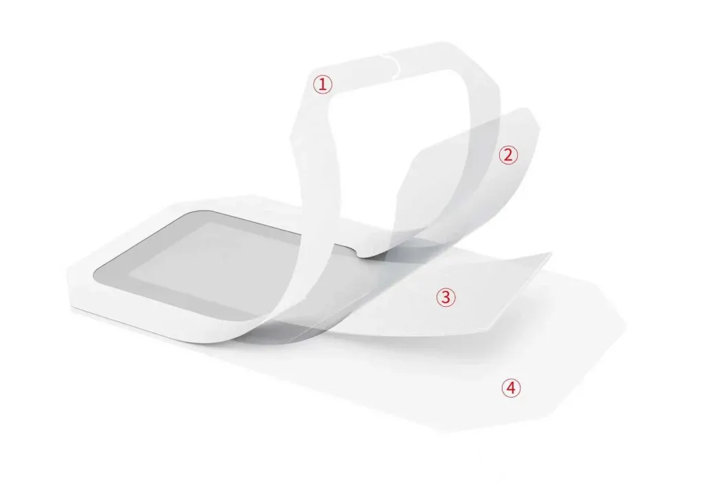 Transparent Dressing with Pad