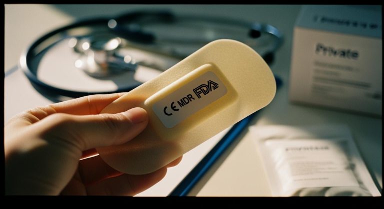 CE MDR & FDA Certified Private Label Silicone Foam Dressing