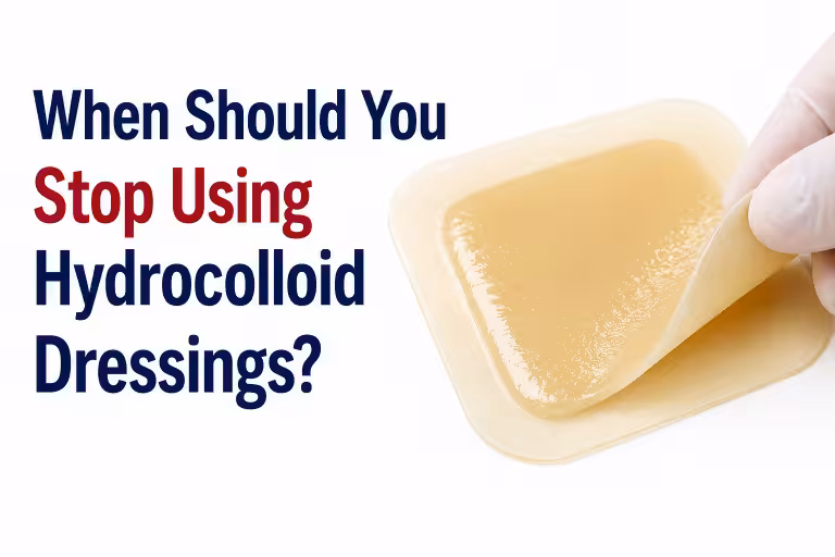 When Should You Stop Using Hydrocolloid Dressings