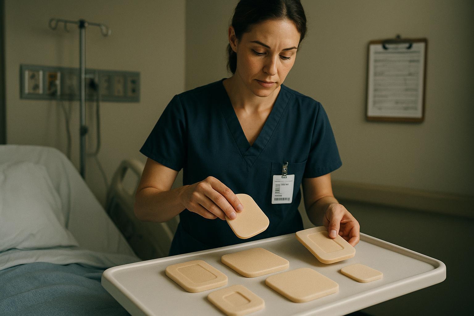 Workflow card: typical 3–7 day wear time and reassessment points